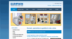 Desktop Screenshot of eurowin.cz